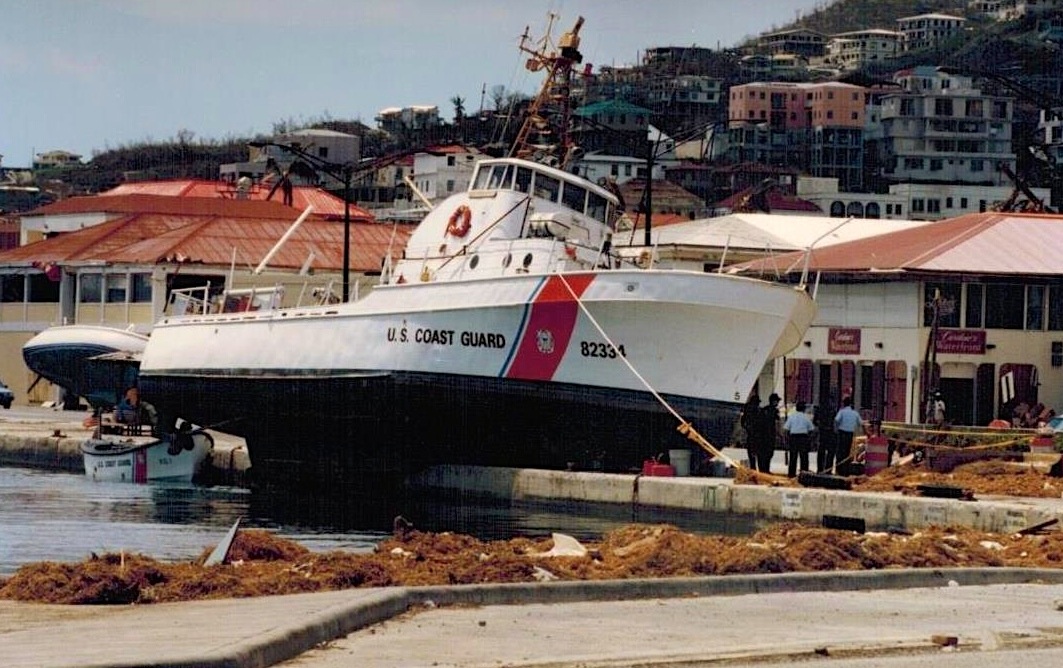 [Point Ledge after Hurrican Marilyn, St Thomas, 1995]